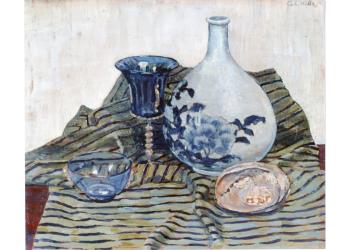 Vaso cinese  e conchiglia Vaso cinese  e conchiglia